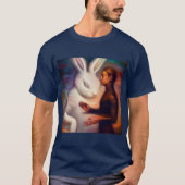 Gedistilleerd dier konijn 1 t-shirt (Voorkant)