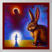 Gedistilleerd dier konijn 3 poster (Voorkant)