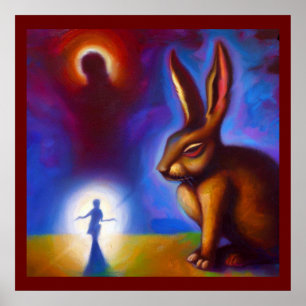 Gedistilleerd dier konijn 3 poster