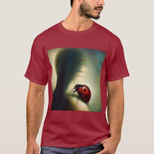 Gedistilleerd dier lieveheersbeestje 1 t-shirt (Voorkant)