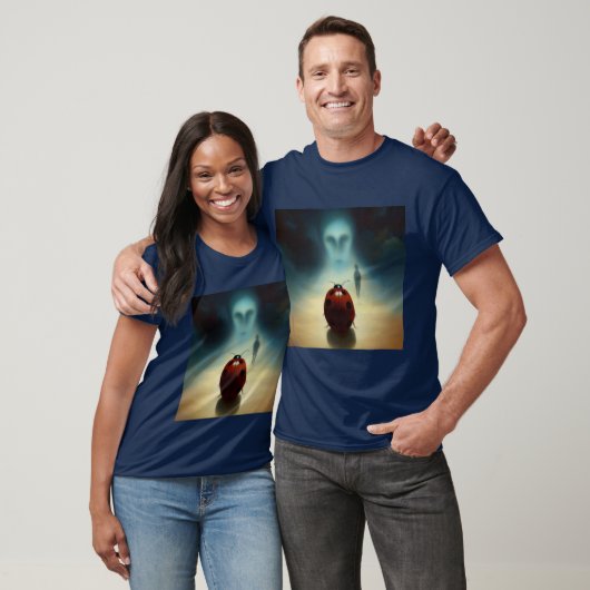 Gedistilleerd dier lieveheersbeestje 2 t-shirt (Unisex)