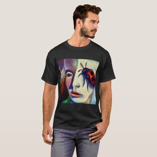 Gedistilleerd dier lieveheersbeestje 3 t-shirt (Voorkant volledig)