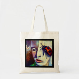 Gedistilleerd dier lieveheersbeestje 3 tote bag