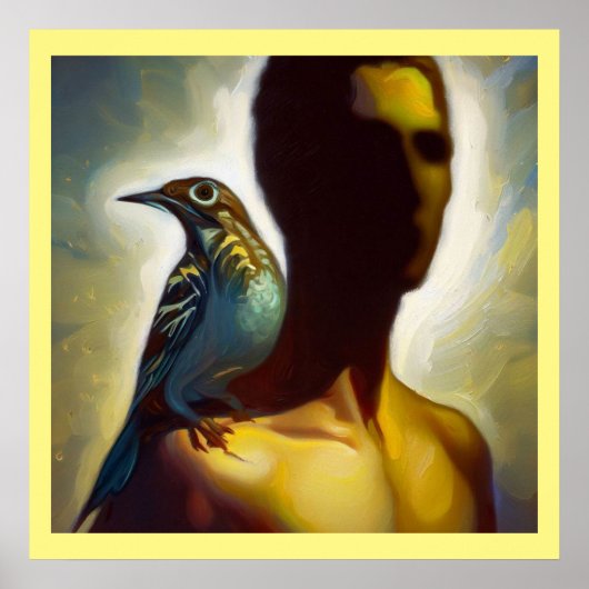 Gedistilleerd dier Meadowlark 3 Poster (Voorkant)
