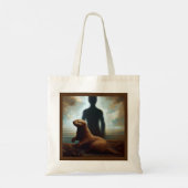 Gedistilleerd Dier Otter 2 Tote Bag (Achterkant)