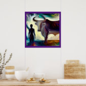 Gedistilleerd Dier Ox 3 Poster (Keuken)