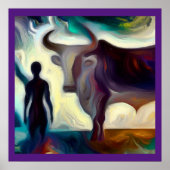 Gedistilleerd Dier Ox 3 Poster (Voorkant)