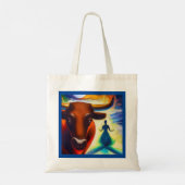 Gedistilleerd Dier Ox 4 Tote Bag (Achterkant)