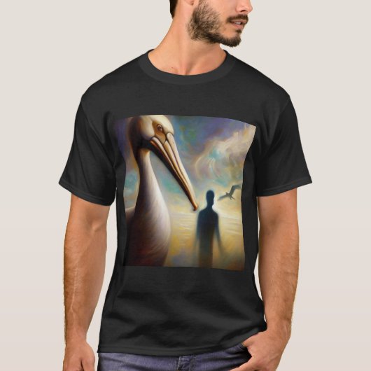 Gedistilleerd Dier Pelikaan 1 T-shirt (Voorkant)