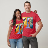 Gedistilleerd Dier Pelikaan 2 T-shirt (Unisex)