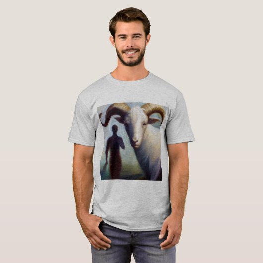 Gedistilleerd dier ram 2 t-shirt (Voorkant volledig)