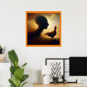 Gedistilleerd Dier Turkije 2 Poster (Thuiskantoor)