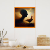 Gedistilleerd Dier Turkije 2 Poster (Keuken)