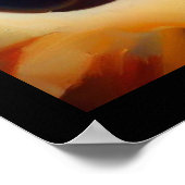 Gedistilleerd dier Zebra 2 Poster (Hoek)