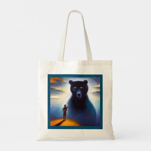 Gedistilleerd dierlijk Beer 2 Tote Bag (Achterkant)