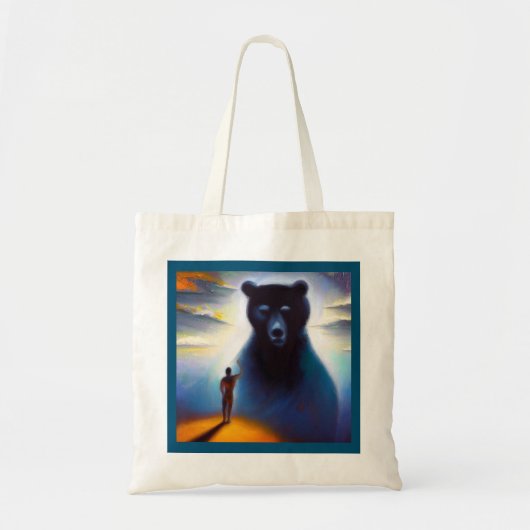 Gedistilleerd dierlijk Beer 2 Tote Bag (Voorkant)