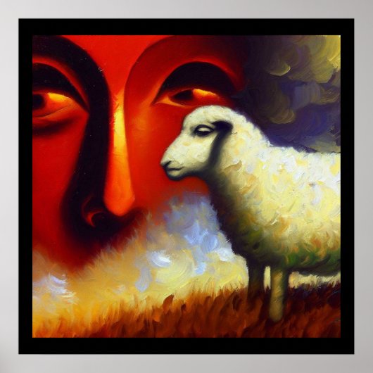 Gedistilleerd dierlijk schaap 3 poster (Voorkant)
