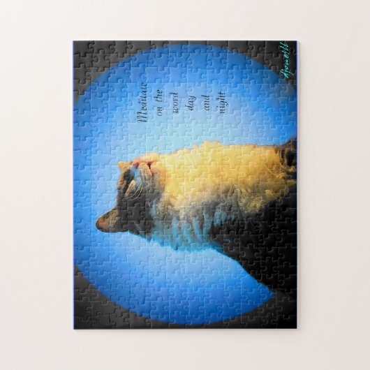 Gedistilleerd kat legpuzzel (Verticaal)