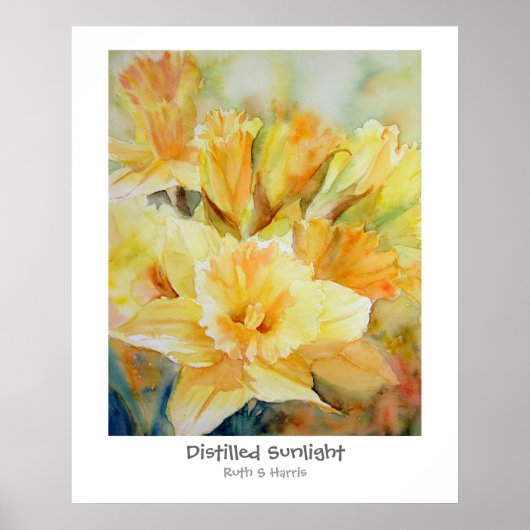 Gedistilleerd zonlicht poster (Voorkant)