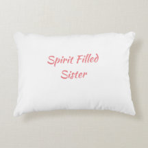 Gedistilleerd zuster Accent Pillow