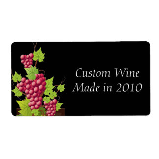 Gedistilleerde alcohol uit wijnbier etiket