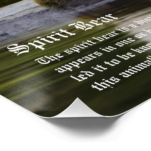 Gedistilleerde Beer Perfect Poster (Hoek)