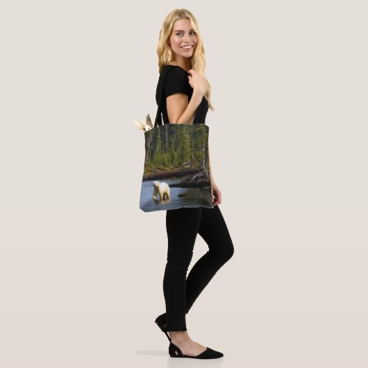 Gedistilleerde Beer Tote Bag (Op model)