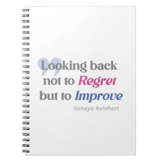 gedistilleerde citaten. voor jezelf of mensen notitieboek