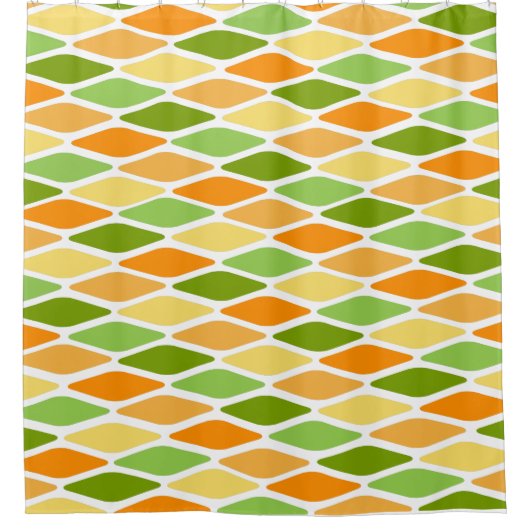 Gedistilleerde diamanten douchegordijn (Voorkant)