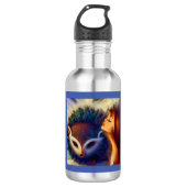 Gedistilleerde dier egel 2 waterfles  (Voorkant)