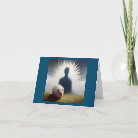 Gedistilleerde dier egel 3 kaart (Voorkant)
