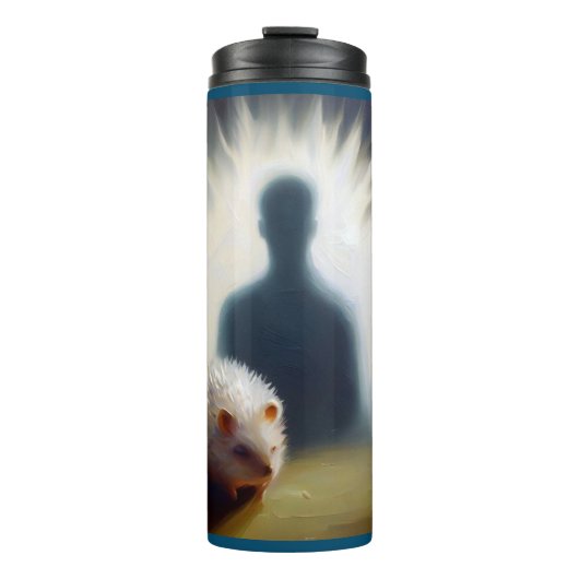 Gedistilleerde dier egel 3 thermosbeker (Voorkant)