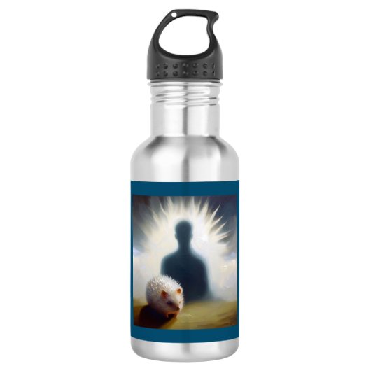 Gedistilleerde dier egel 3 waterfles (Voorkant)