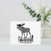Gedistilleerde dieren: De Moose | Briefkaart (Staand voorkant)