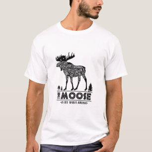 Gedistilleerde dieren: De Moose T-shirt