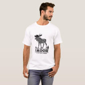 Gedistilleerde dieren: De Moose | T-shirt (Voorkant volledig)