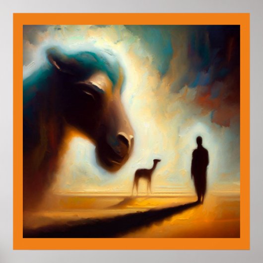 Gedistilleerde dierenkameel 1 poster (Voorkant)
