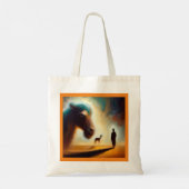 Gedistilleerde dierenkameel 1 tote bag (Achterkant)