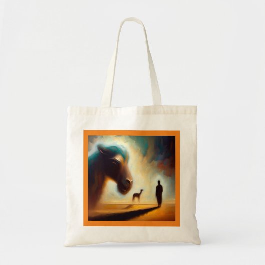 Gedistilleerde dierenkameel 1 tote bag (Voorkant)
