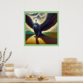 Gedistilleerde diergier 3 poster (Keuken)