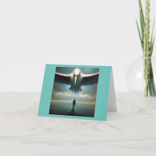 Gedistilleerde dierlijke albatros 1 kaart (Voorkant)