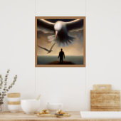 Gedistilleerde dierlijke albatros 2 poster (Keuken)