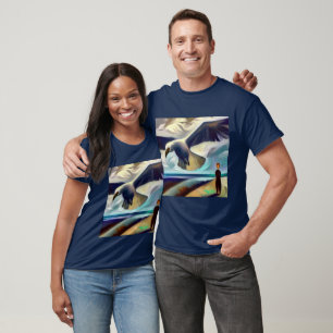 Gedistilleerde dierlijke albatros 3 t-shirt