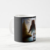 Gedistilleerde dierlijke bever 2 koffiemok (Voorkant links)