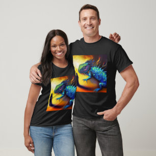 Gedistilleerde dierlijke hagedis 3 t-shirt