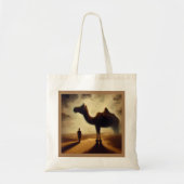 Gedistilleerde dierlijke kameel 2 tote bag (Voorkant)