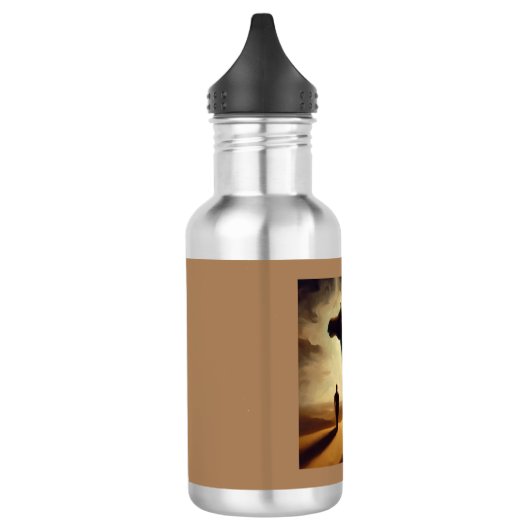 Gedistilleerde dierlijke kameel 2 waterfles  (Links)