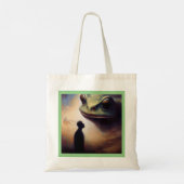 Gedistilleerde dierlijke kikker 1 tote bag (Achterkant)