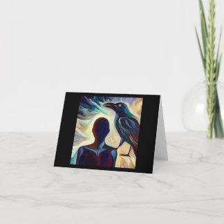 Gedistilleerde dierlijke kraai 3 kaart