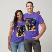 Gedistilleerde dierlijke panter 3 t-shirt (Unisex)